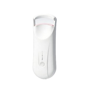 Smart Temperature Control Electric Eyelash Curler Integrated Clamp and Curl White