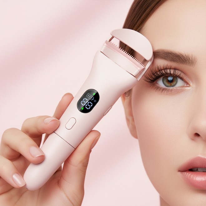 Professional Electric Heated Eyelash Curler -C Rechargeable Mini Long-Lasting