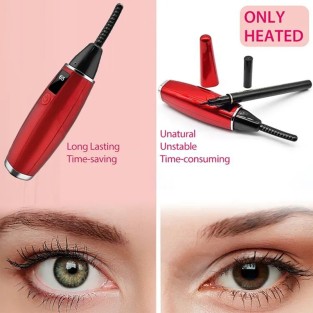 Rechargeable 3D Heated Eyelash Curler Natural Lasting Electric Eyelash Curler