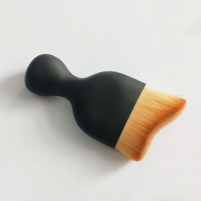 Multi-Purpose Synthetic Angled Brush Curved Design