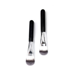 Large Capacity Flat Facial Cleansing Fiber Bristles Face Mask Brush
