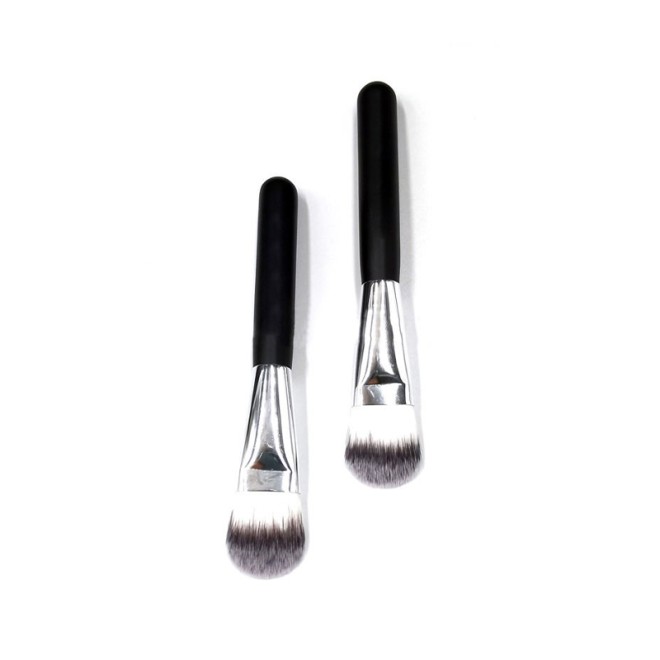 Large Capacity Flat Facial Cleansing Fiber Bristles Face Mask Brush