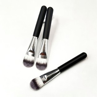 Large Capacity Flat Facial Cleansing Fiber Bristles Face Mask Brush