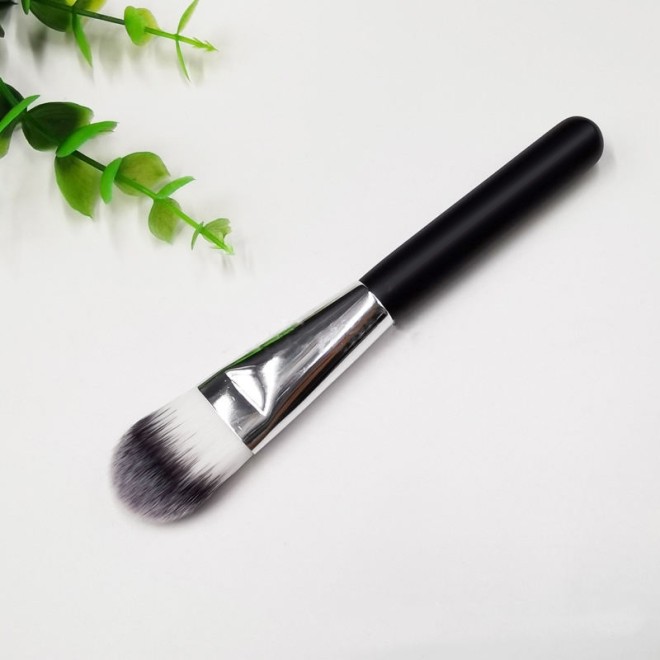 Large Capacity Flat Facial Cleansing Fiber Bristles Face Mask Brush