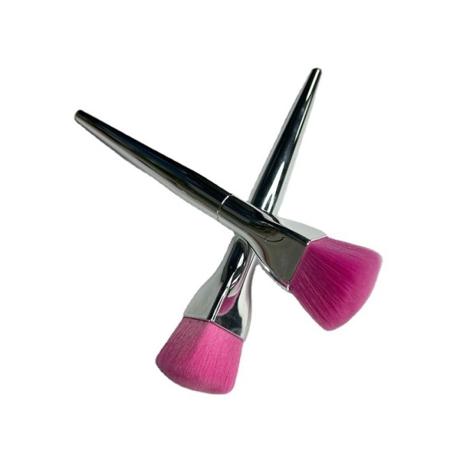 Heart Shape Puff Blush Brush Large Rose Powder Brush