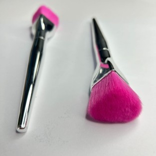 Heart Shape Puff Blush Brush Large Rose Powder Brush