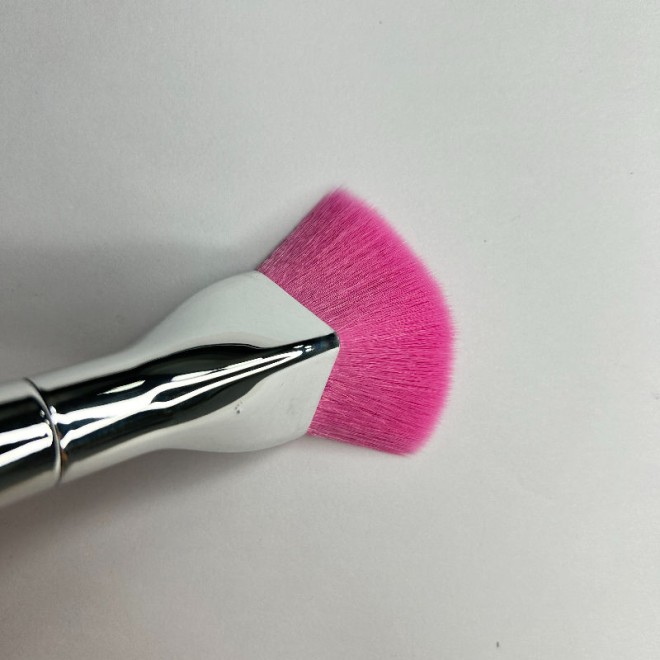 Heart Shape Puff Blush Brush Large Rose Powder Brush