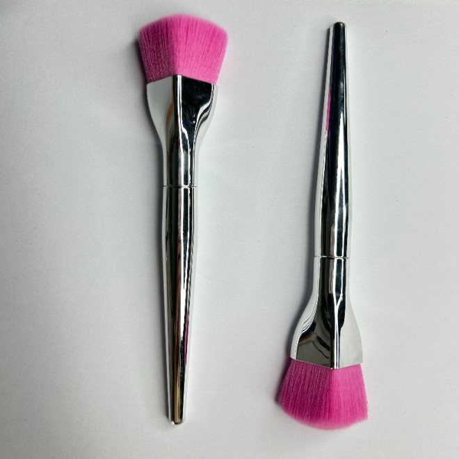 Heart Shape Puff Blush Brush Large Rose Powder Brush