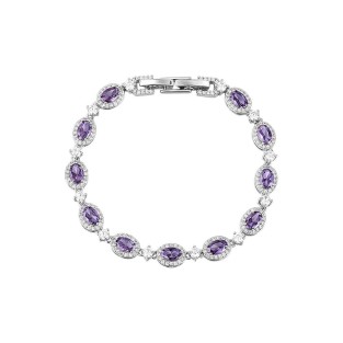 Dopamine Style Amethyst Beaded Bracelet