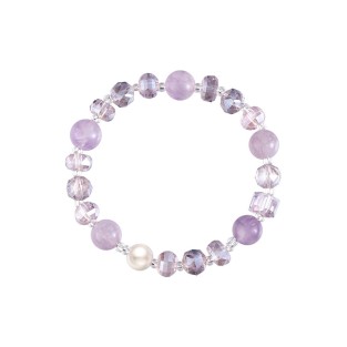 Iridescent Amethyst Bracelet