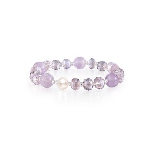 Iridescent Amethyst Bracelet