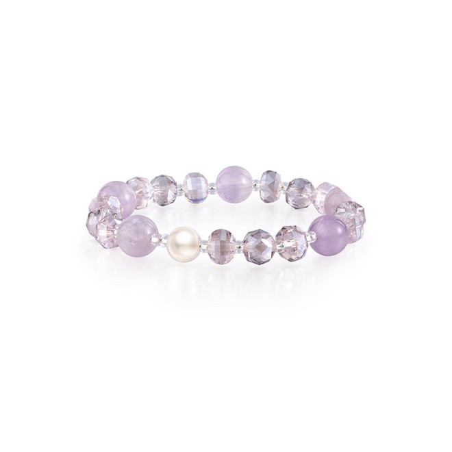 Iridescent Amethyst Bracelet