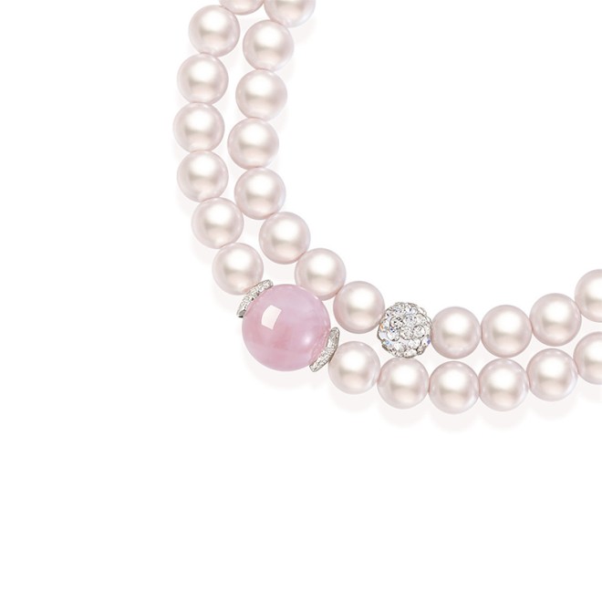 Double Layer Stackable Pearl Bead Bracelet
