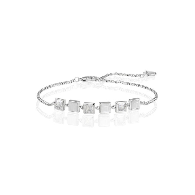 Adjustable Cat's Eye Fashion Bracelet