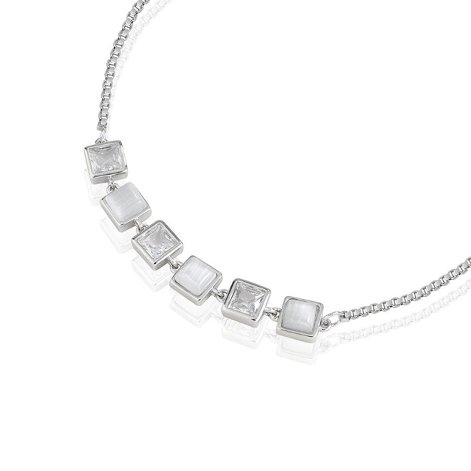 Adjustable Cat's Eye Fashion Bracelet