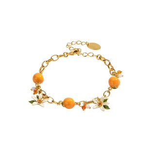 French Sweet Orange Blossom Bracelet