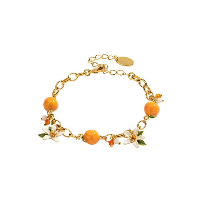 French Sweet Orange Blossom Bracelet