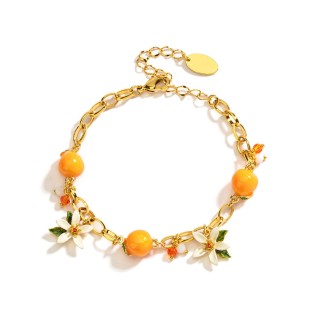 French Sweet Orange Blossom Bracelet