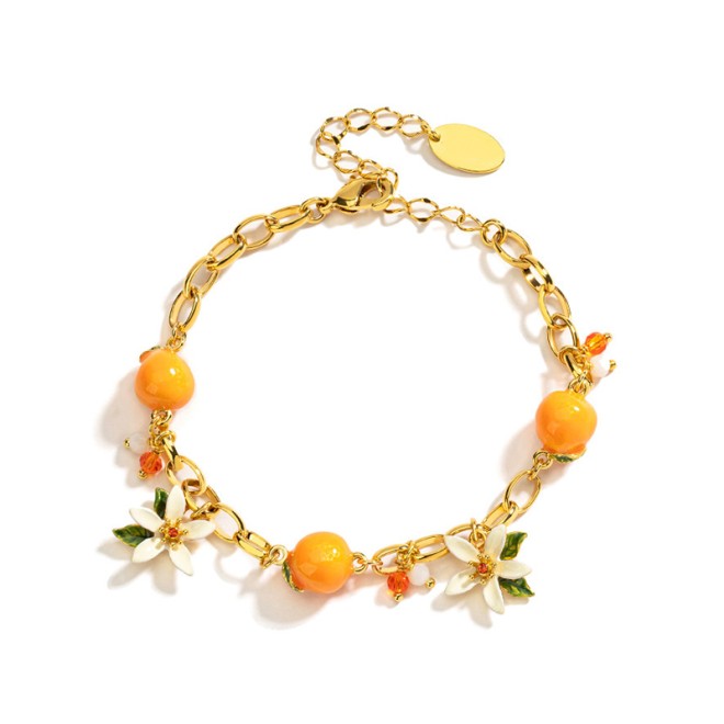 French Sweet Orange Blossom Bracelet