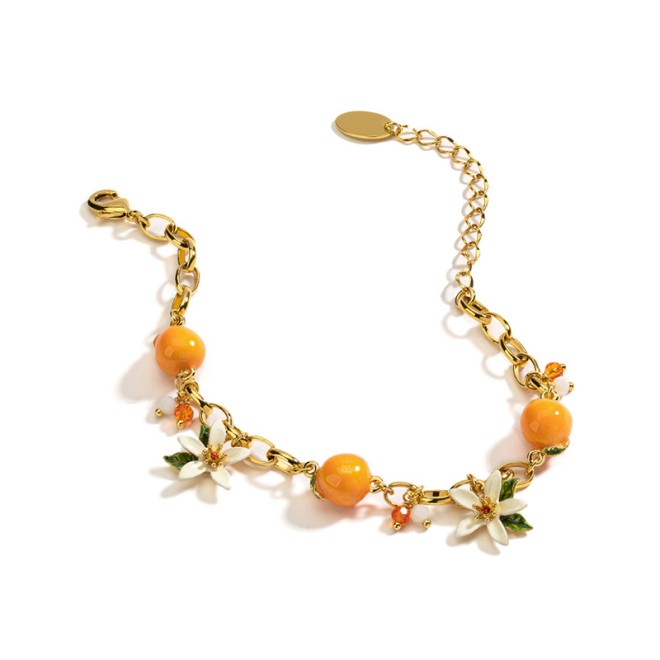 French Sweet Orange Blossom Bracelet