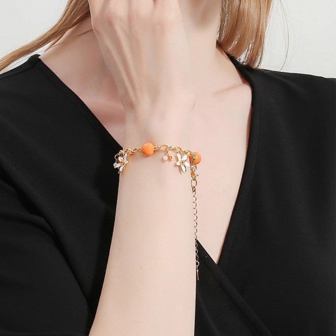 French Sweet Orange Blossom Bracelet