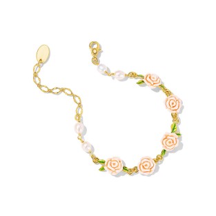 Light Luxury Flower Pearl Bracelet