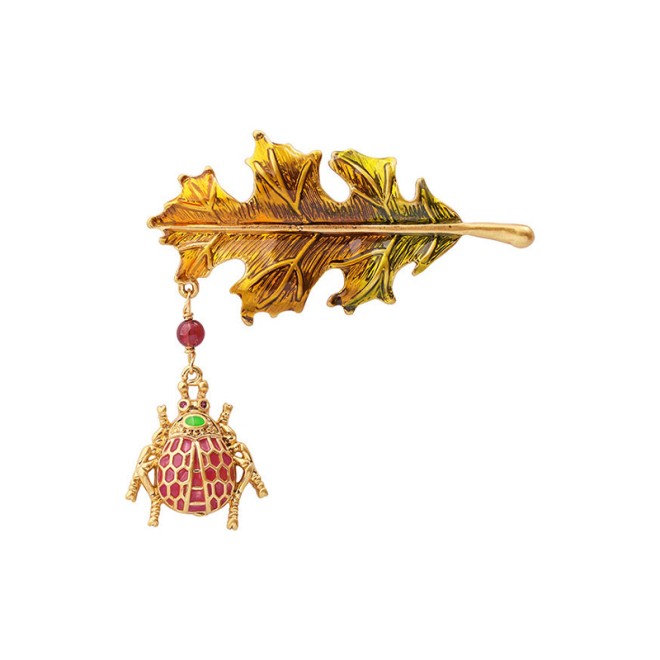 Insect Pearl Brooch