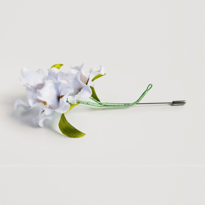 Intangible Cultural Heritage Orchid Brooch