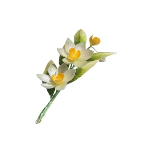 Intangible Cultural Heritage Velvet Flower — Botanical Brooch