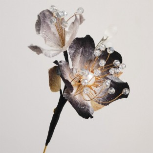 Intangible Cultural Heritage Velvet Flower New Chinese Style Brooch