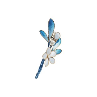 Intangible Cultural Heritage Velvet Flower Brooch