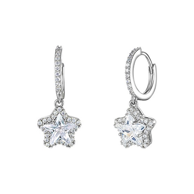 Minimalist Five-Pointed Star Earrings