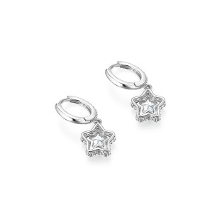 Minimalist Five-Pointed Star Earrings