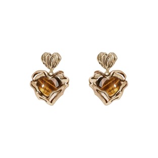Original Design Nostalgic Series Heart Earrings