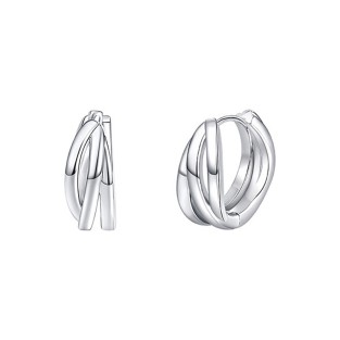 Multi-loop Woven Layered Hoop Earrings