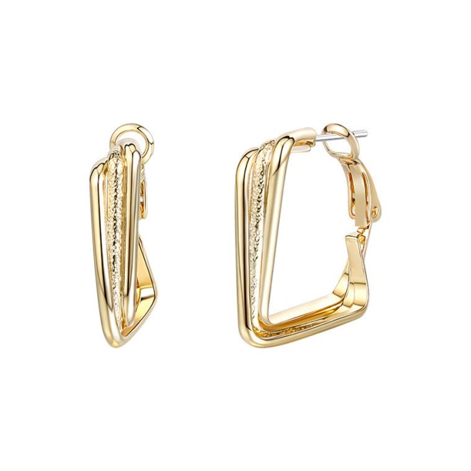 Multi-Layer Square Elegant Earrings