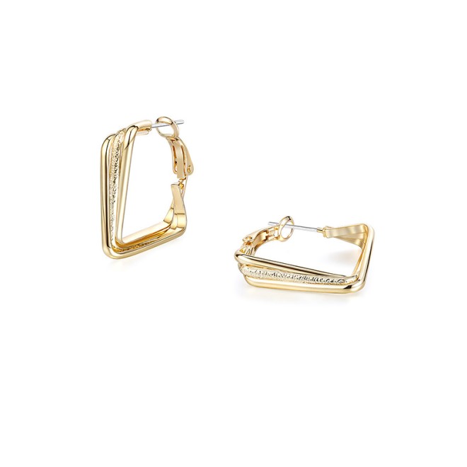 Multi-Layer Square Elegant Earrings