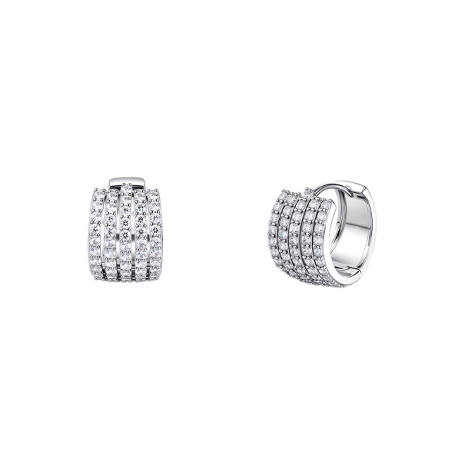 Shining Crystal Light Luxury Style Earrings