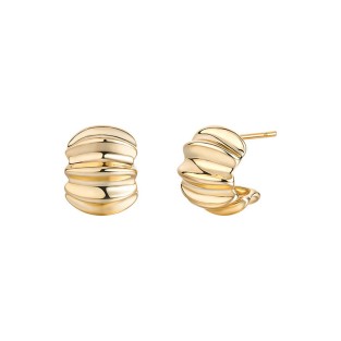 Shiny Gold Earrings
