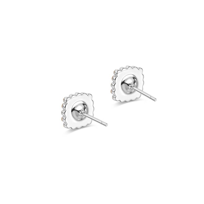 Simple and Small Bridal Earrings