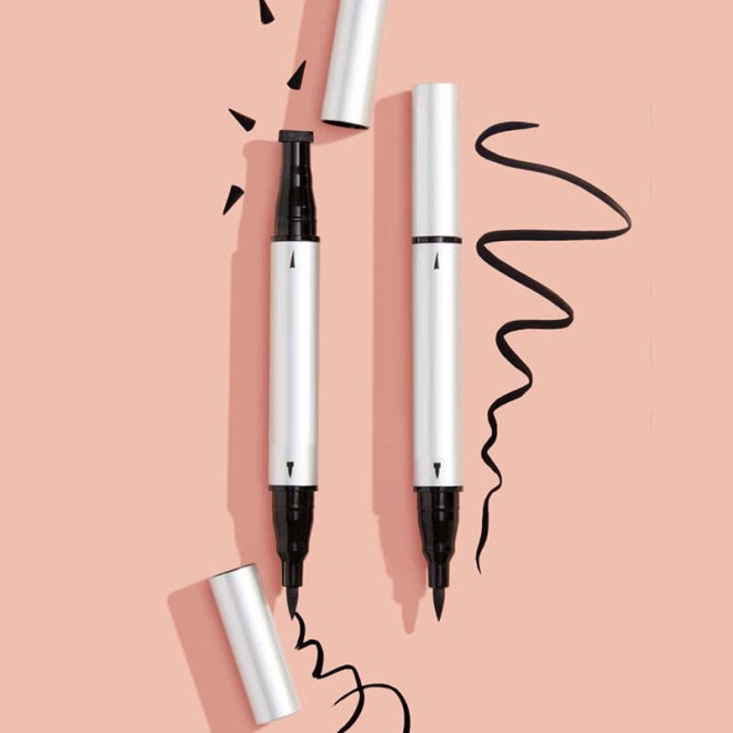 Waterproof Alcohol-Free Double-Ended Liquid Eyeliner Stamp Set