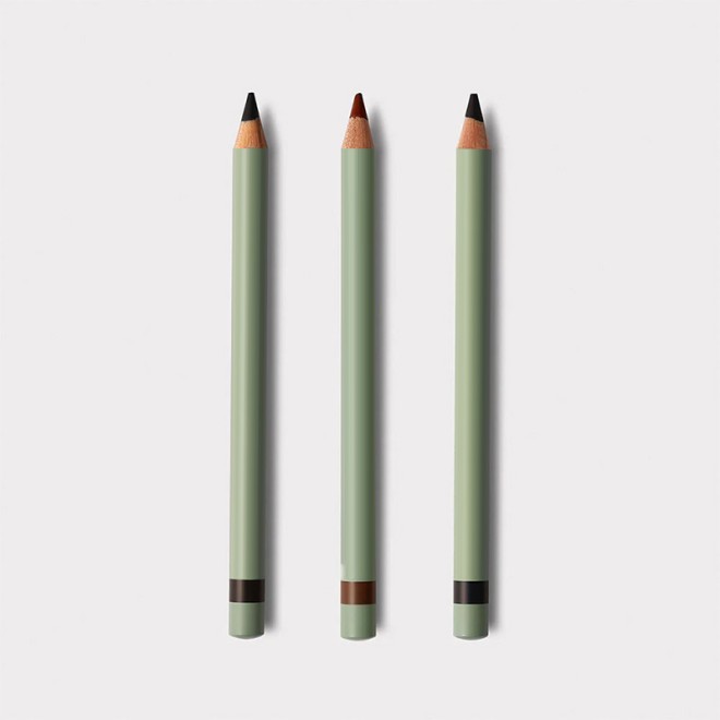 High Pigment Brown Black Wood Eyeliner Matte Cream Easy Draw