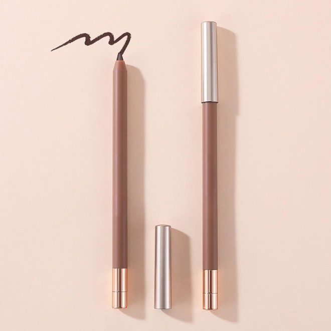 Long Lasting Waterproof Creamy Matte Brown Eyeliner Pen