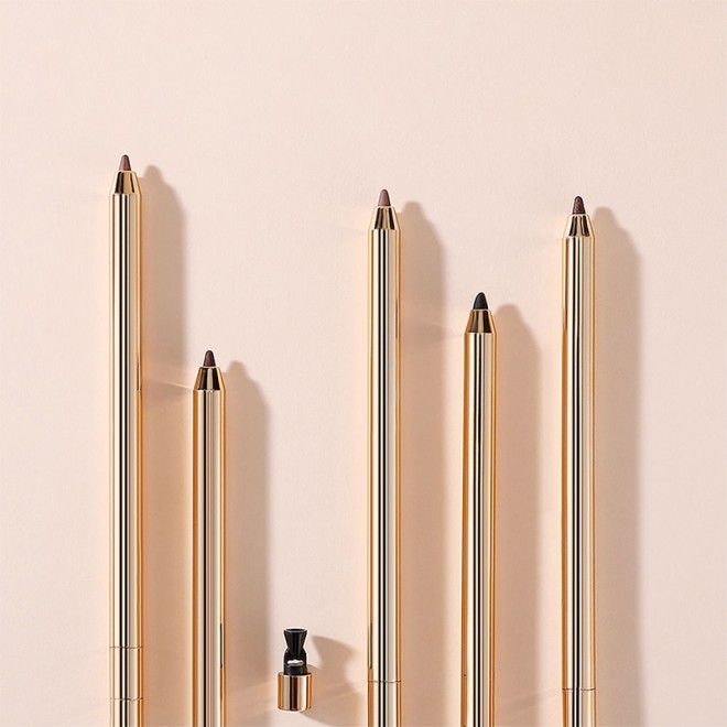 Waterproof Long-Lasting Gel Eyeliner Pencil Smooth Creamy Texture Black Brown
