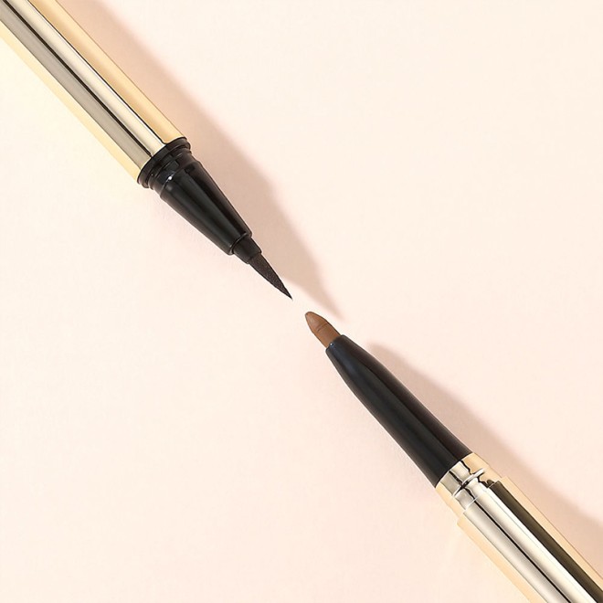 Dual Headed Quick-Dry Liquid Gel Eyeliner Pen