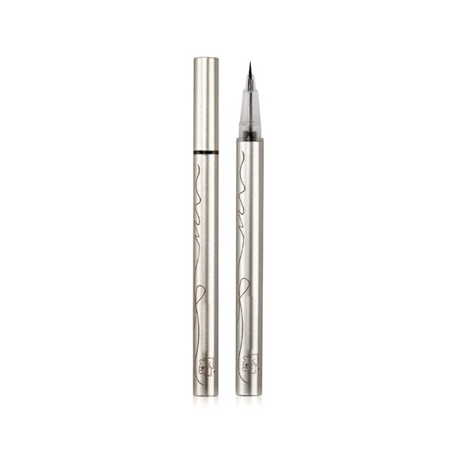 Three-Color Ultra Fine Eyeliner Pencil Natural Smooth Long-Lasting Waterproof Sweatproof Smudge-Proof High Pigmentation