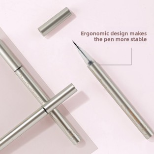 Three-Color Ultra Fine Eyeliner Pencil Natural Smooth Long-Lasting Waterproof Sweatproof Smudge-Proof High Pigmentation