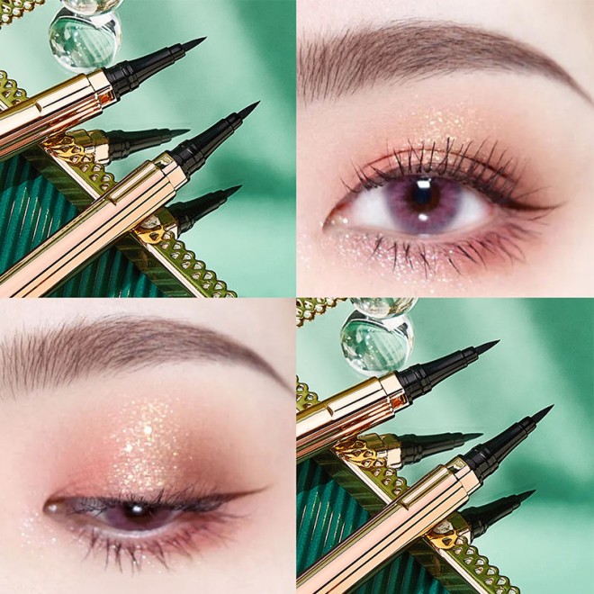 Waterproof Long-Lasting Eyeliner Pen Smooth Easy Application for Women