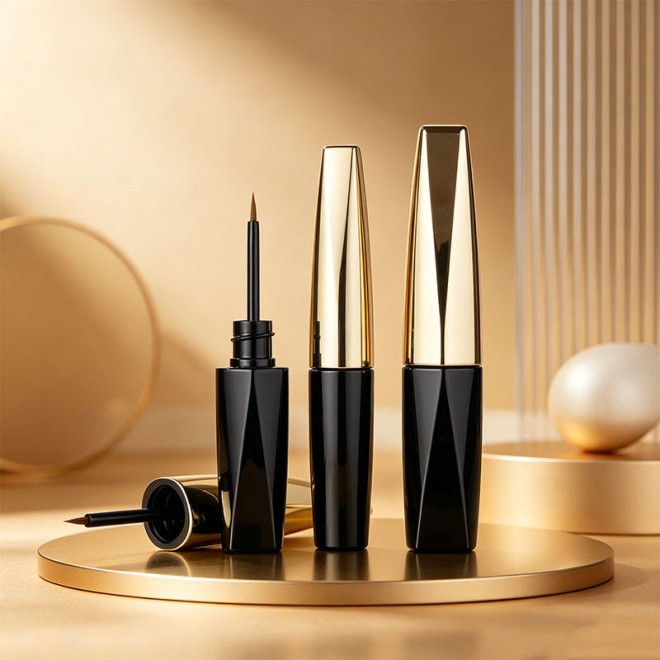Waterproof Liquid Eyeliner Pen Stable Ink Non-Fading Long-Lasting Daily Eye Makeup