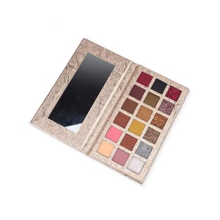 18-Color Multi-Shimmer Metallic Eyeshadow Palette Pressed Powder Eyeshadow Palette